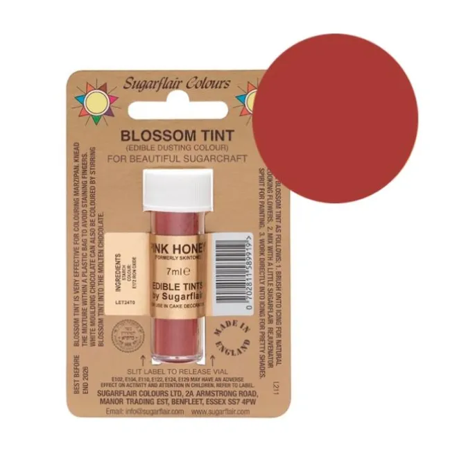 Colorante en polvo tono piel o carne 7 ml - Sugarflair