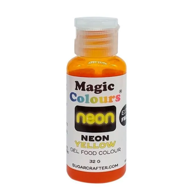 Colorante gel amarillo neón 32 g - Magic Colours