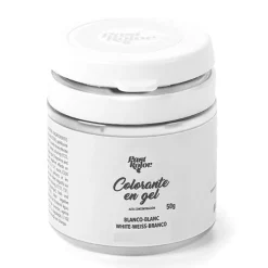 Colorante gel blanco 50 g - Sin gluten - Pastkolor