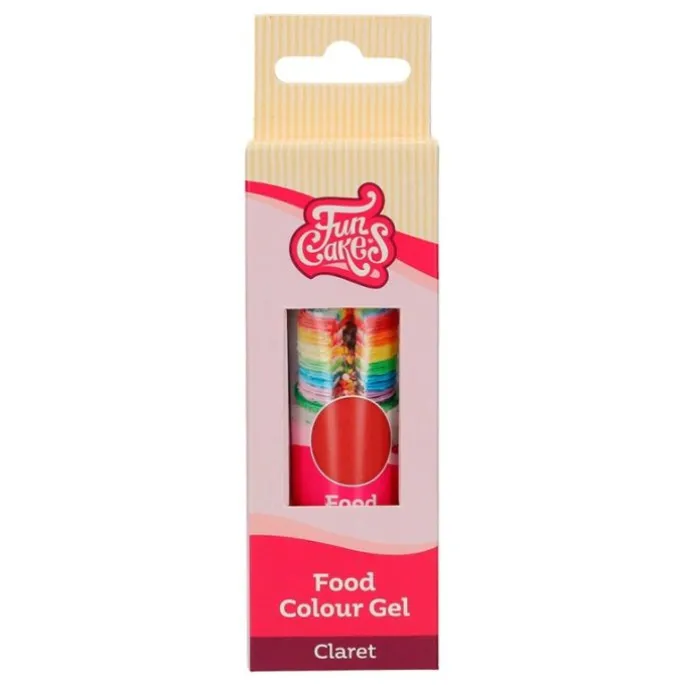 Colorante gel Burdeos 30 g FunColours - Funcakes