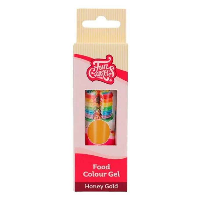 Colorante gel dorado miel 30 g FunColours - Funcakes