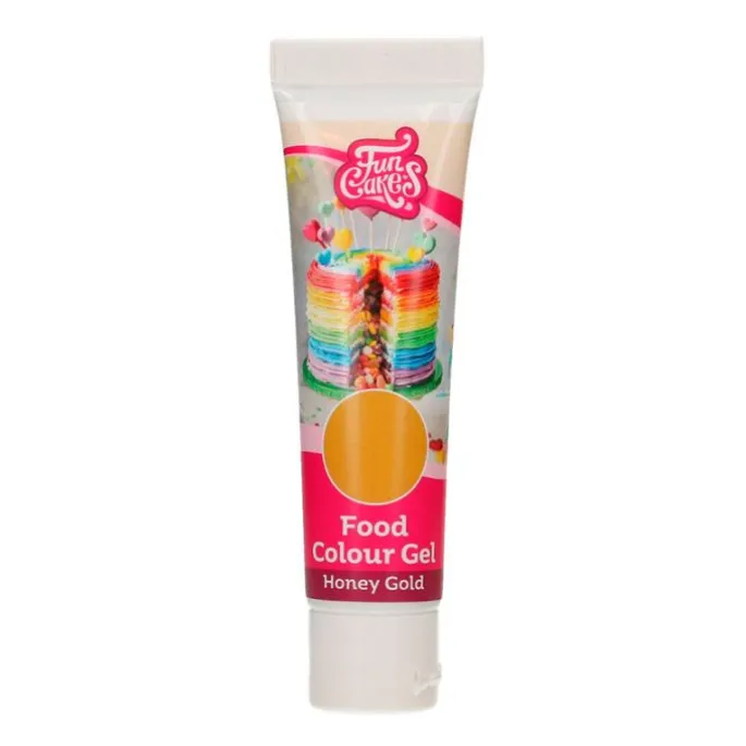 Colorante gel dorado miel 30 g FunColours - Funcakes