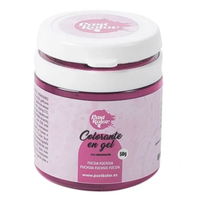 Colorante gel fucsia 50 g - Pastkolor