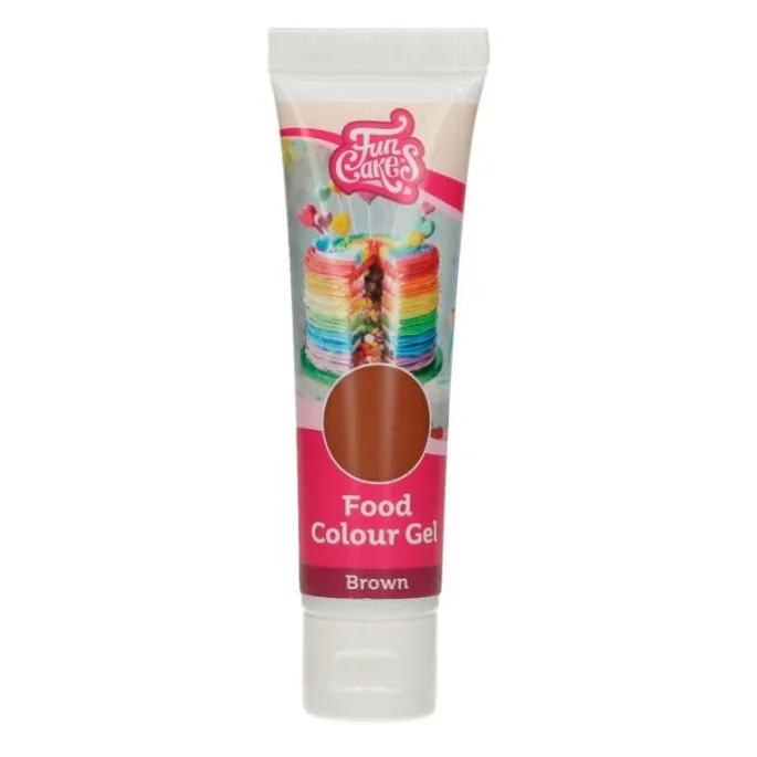 Colorante gel Marrón 30 g FunColours - Funcakes
