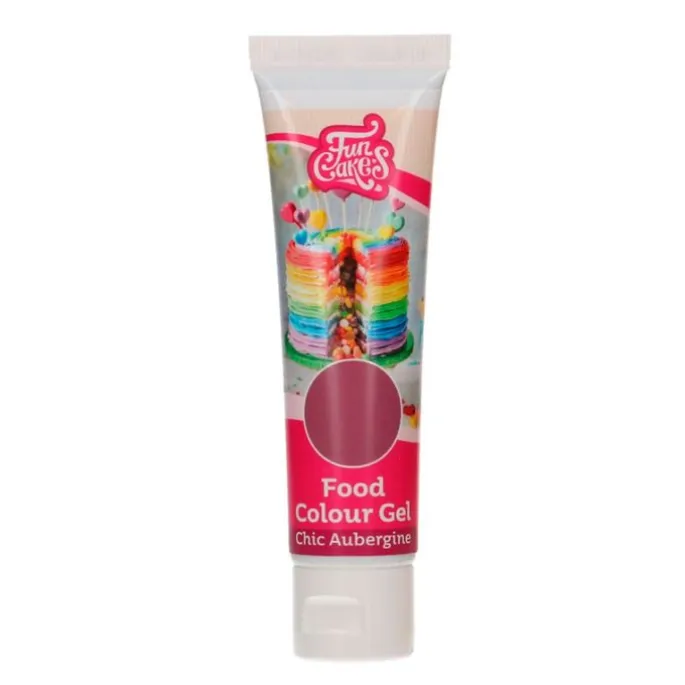 Colorante gel morado berenjena 30 g FunColours - Funcakes