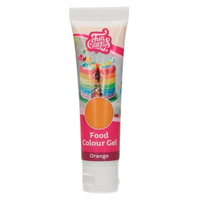 Colorante gel Naranja 30 g FunColours - Funcakes
