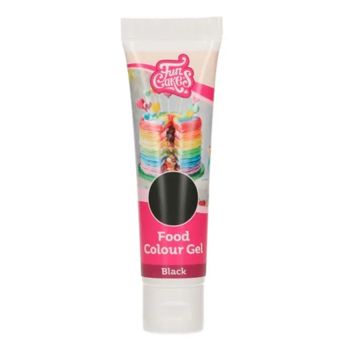 Colorante gel Negro 30 g FunColours - Funcakes