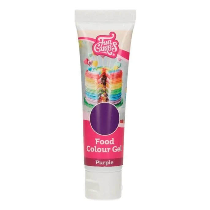 Colorante gel Púrpura 30 g FunColours - Funcakes