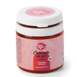 Colorante gel rojo extra 50 g - Pastkolor