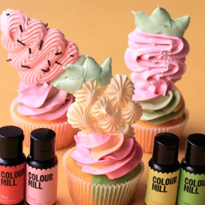 Colorante gel rosa Aqua Blend 20 ml - Colour Mill