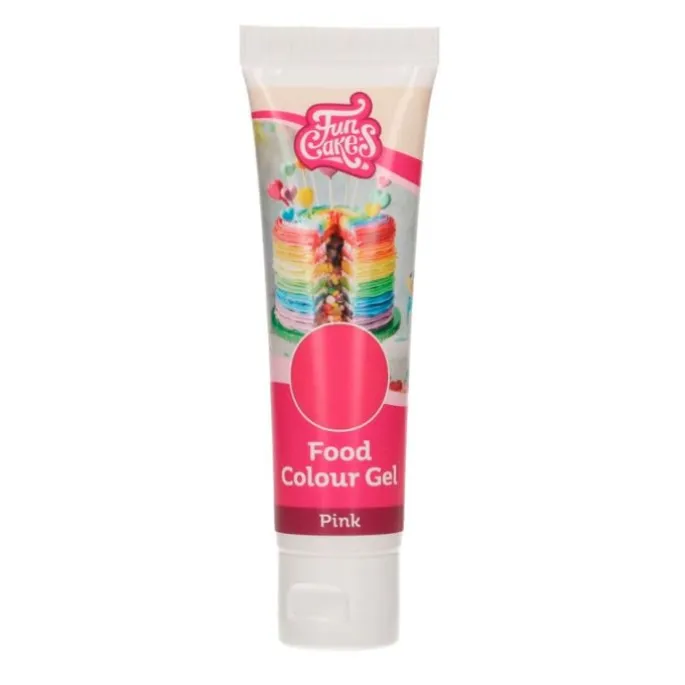 Colorante gel Rosa 30 g FunColours - Funcakes