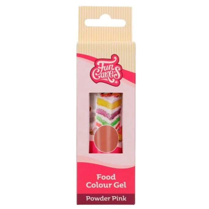 Colorante gel rosa maquillaje 30 g FunColours - Funcakes
