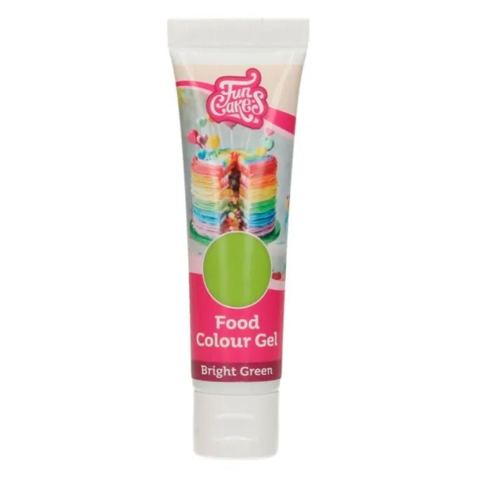Colorante gel Verde Brillante 30 g FunColours - Funcakes