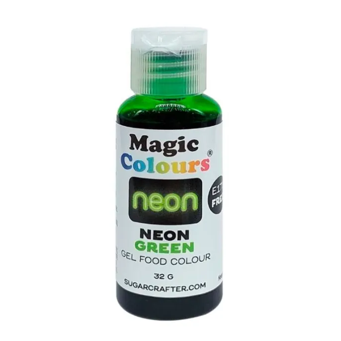 Colorante gel verde neón 32 g - Magic Colours
