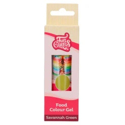 Colorante gel verde sabana 30 g FunColours - Funcakes