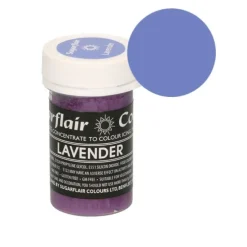 Colorante lavanda pastel 25 g - Sin gluten - Sugarflair