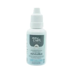 Colorante liposoluble gel azul bebé Azuluble 30 g - Sin gluten - Azucren