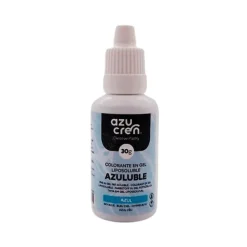 Colorante liposoluble gel azul Azuluble 30 g - Sin gluten - Azucren
