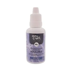 Colorante liposoluble gel azul real Azuluble 30 g - Sin gluten - Azucren