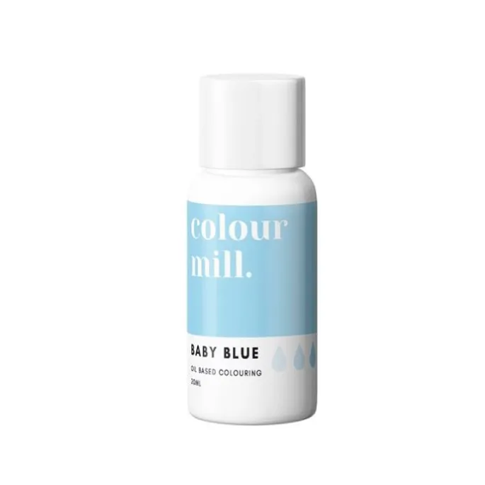 Colorante liposoluble gel azul bebé 20 ml - Colour Mill