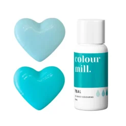 Colorante liposoluble gel azul verdoso 20 ml - Colour Mill