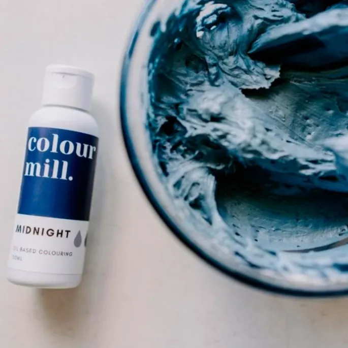 Colorante liposoluble gel azul medianoche 20 ml - Colour Mill