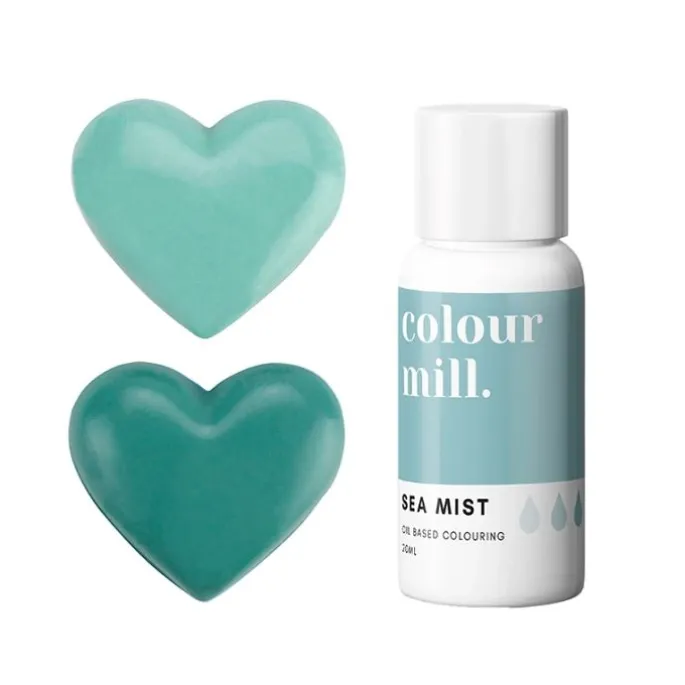 Colorante liposoluble gel azul niebla marina 20 ml - Colour Mill