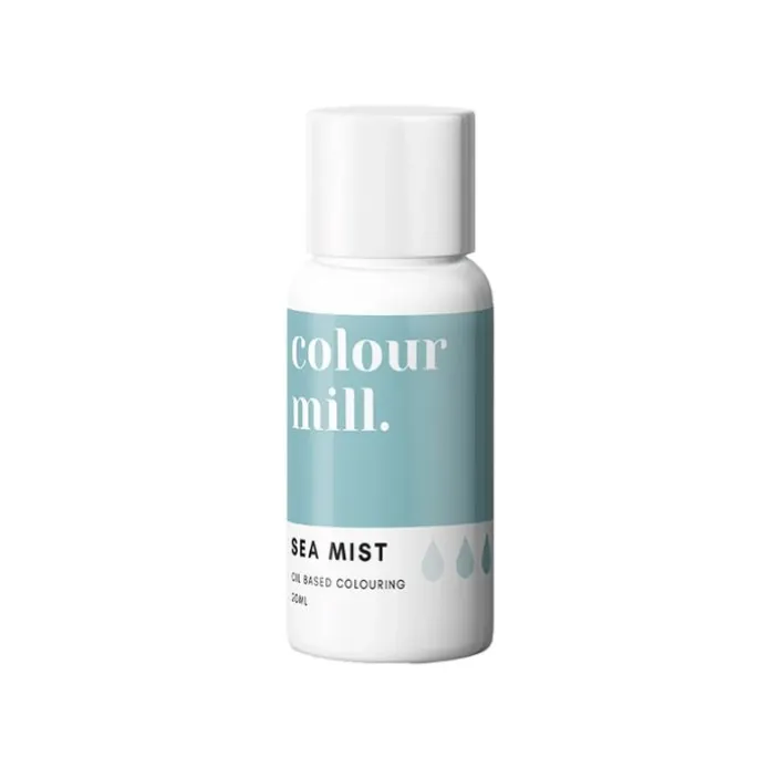 Colorante liposoluble gel azul niebla marina 20 ml - Colour Mill