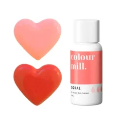 Colorante liposoluble gel coral 20 ml - Colour Mill
