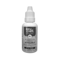 Colorante liposoluble gel extra negro Azuluble 30 g - Sin gluten - Azucren