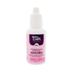 Colorante liposoluble gel fucsia Azuluble 30 g - Sin gluten - Azucren