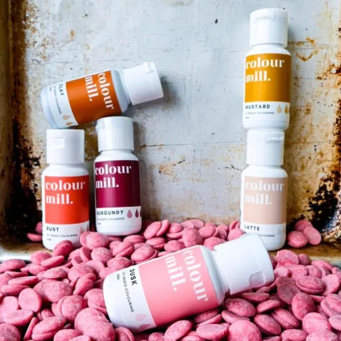 Colorante liposoluble gel marrón arcilla 20 ml - Colour Mill