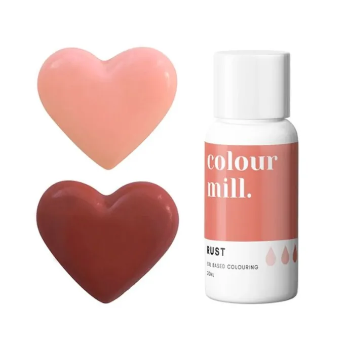 Colorante liposoluble gel marrón óxido 20 ml - Colour Mill