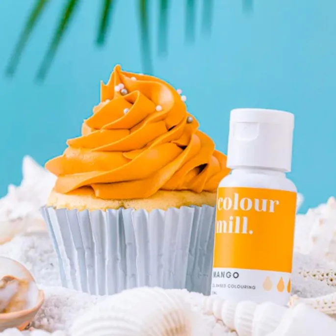 Colorante liposoluble gel naranja mango 20 ml - Colour Mill