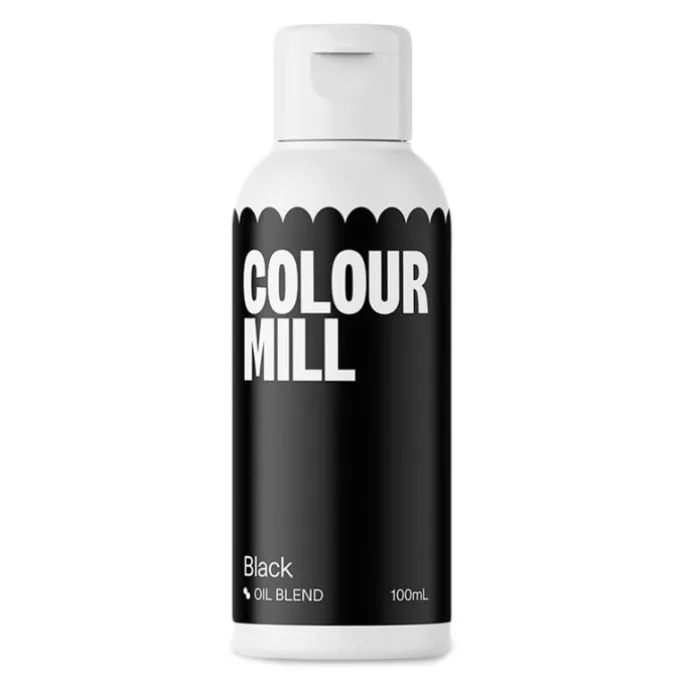 Colorante liposoluble gel negro 100 ml - Colour Mill