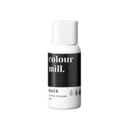 Colorante liposoluble gel negro 20 ml - Colour Mill