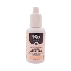 Colorante liposoluble gel piel Azuluble 30 g - Sin gluten - Azucren