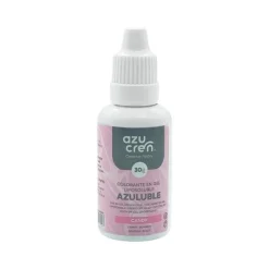 Colorante liposoluble gel rosa candy Azuluble 30 g - Sin gluten - Azucren
