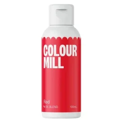 Colorante liposoluble gel rojo 100 ml - Colour Mill