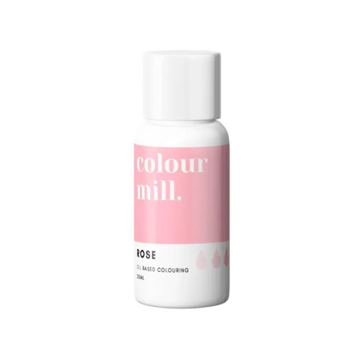 Colorante liposoluble gel rosa 20 ml - Colour Mill