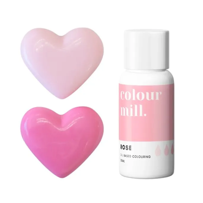 Colorante liposoluble gel rosa 20 ml - Colour Mill