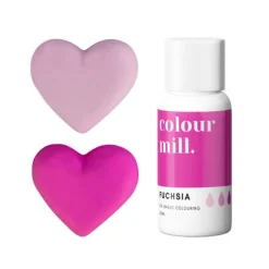 Colorante liposoluble gel rosa fucsia 20 ml - Colour Mill