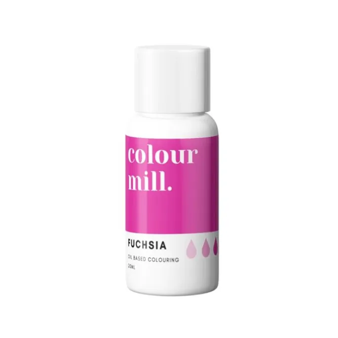 Colorante liposoluble gel rosa fucsia 20 ml - Colour Mill
