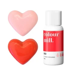 Colorante liposoluble gel rojo 20 ml - Colour Mill