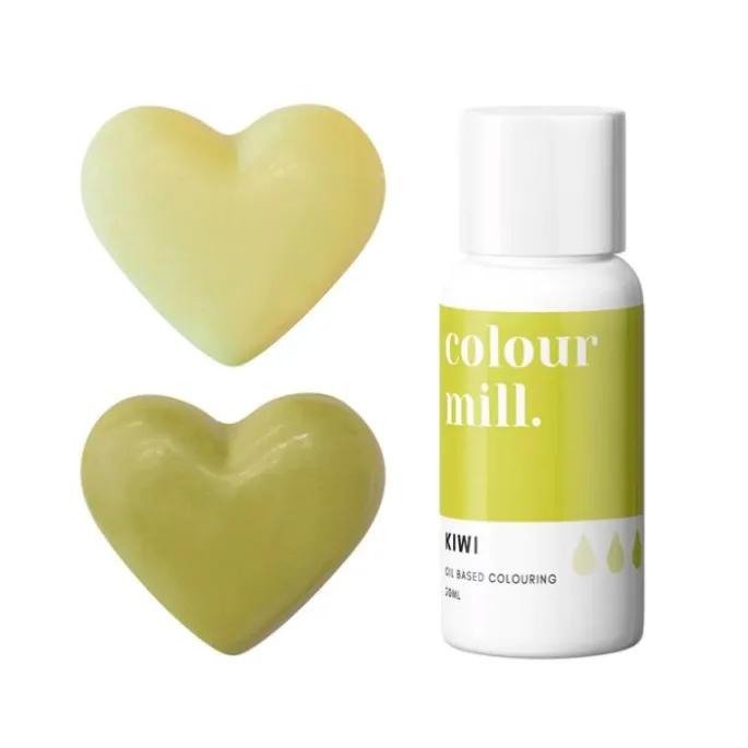Colorante liposoluble gel verde kiwi 20 ml - Colour Mill