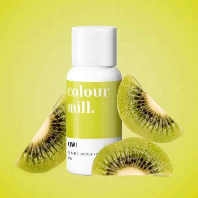 Colorante liposoluble gel verde kiwi 20 ml - Colour Mill