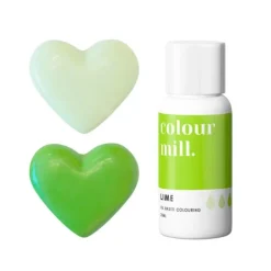 Colorante liposoluble gel verde lima 20 ml - Colour Mill