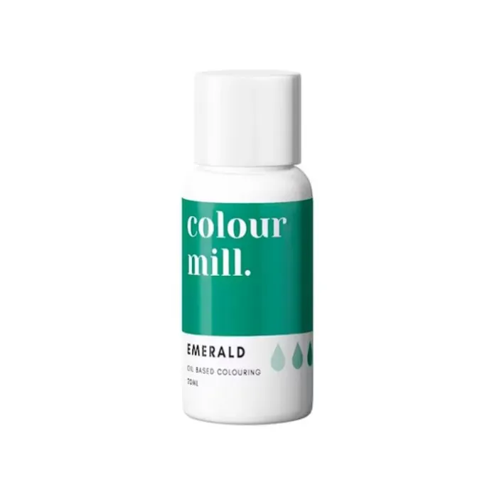 Colorante liposoluble gel verde esmeralda 20 ml - Colour Mill