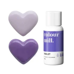Colorante liposoluble gel violeta 20 ml - Colour Mill