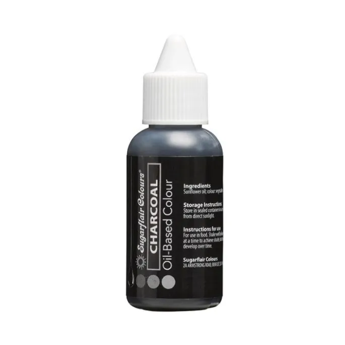 Colorante liposoluble líquido negro 30 ml - Sugarflair